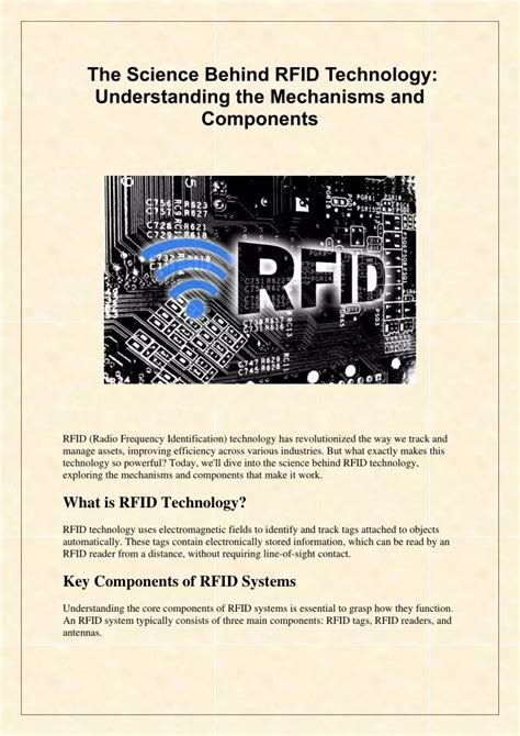 The Science Behind RFID Technology: Understanding the